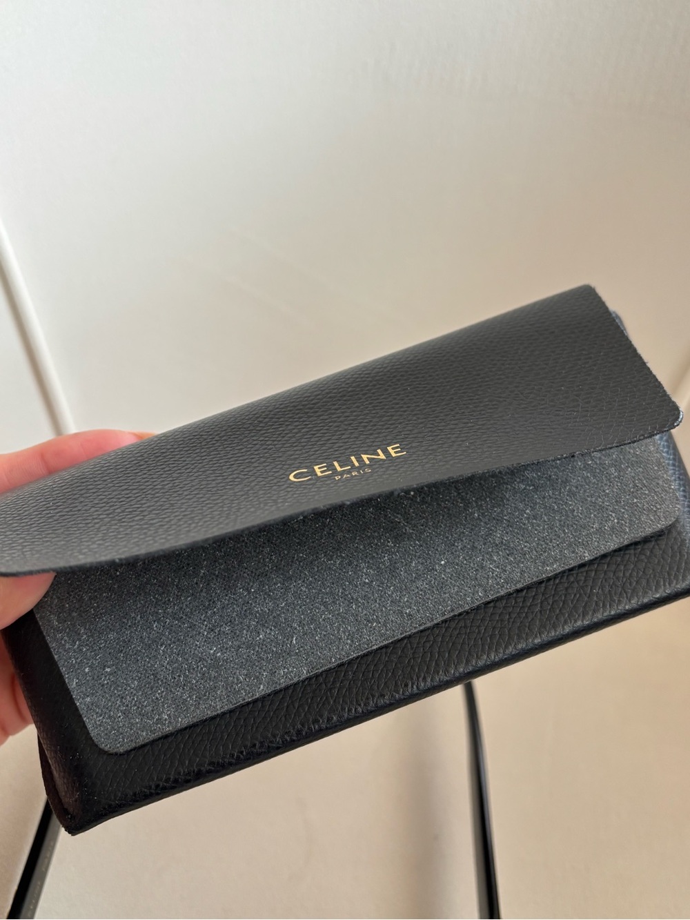 Celine Black Oval Sunglasses with Black Branded Case - Picture 16 of 16